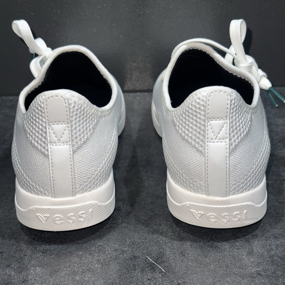 Vessi Weekend Sneaker Womens Size 8 Waterproof Shoes Marble White Spring EUC - Picture 8 of 12